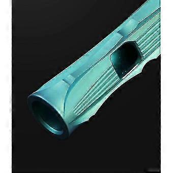 Outdoor Survival Equipment Treble Multifunctional Metal Whistle1pcsgreen