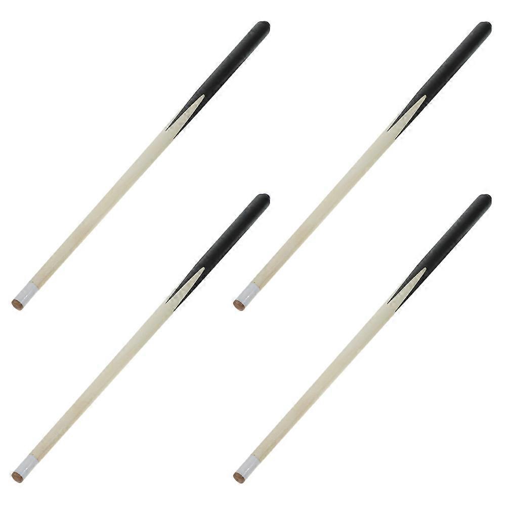 4pcs Kinder Pool Queue Kurzes Queue Mini Queue Stick Pool Queue Short Billard Queue Stab Billard Queue Stick Billard Queue Pool Tisch Stick Billard Queue Stange