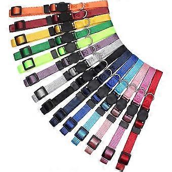 Soft Nylon Puppy Whelping ID Collars Adjustable Breakaway Pet Identification Bands 14Pcs