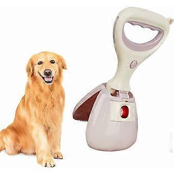 Portable Dog Poop Grabber, Portable Dog Scooper, Dog Waste Cleaner, for Cat Dogs and Cats