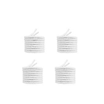 Thick Rope Shoe Laces Strings for Air Force 1, 10mm Round Cotton Chunky Shoelaces Replacem
