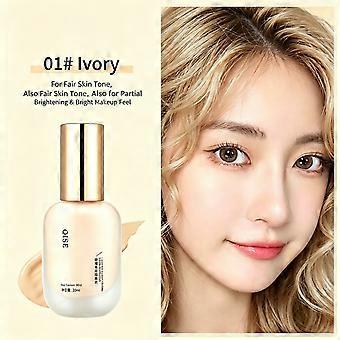 Moisturizing Long Lasting Foundation, Conceal Spots Minor Skin Imperfections, Maintain Stable Makeup Effect For AllDay Indoor Outdoor Scenarios