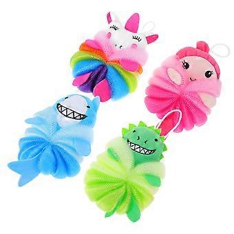 Comfortable Kids Bath Balls for Effective Body Cleaning 12Pcs Assorted