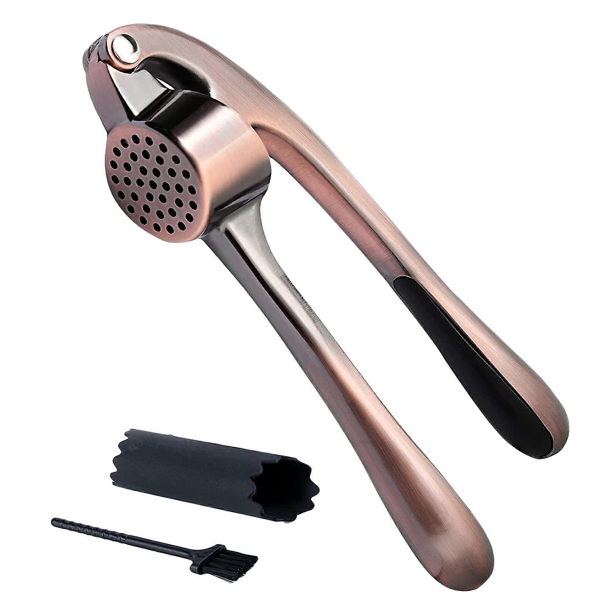 Manual Garlic Press Cutter Rust Proof Home Kitchen Slicing Tool