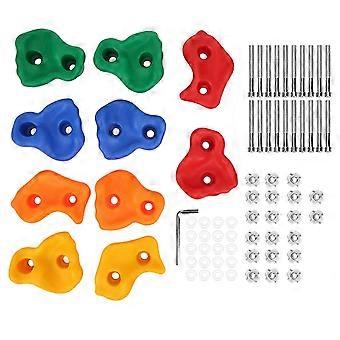 Ensemble de supports muraux d'escalade pour enfants, quipement de jeu pratique et color, accessoire