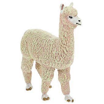 Alpaca Plastic Figure Model for Kids 5Pcs Educational Animal Toy Set