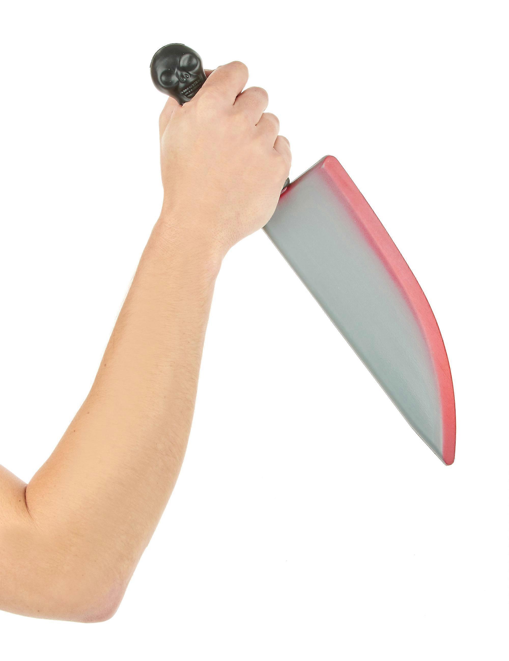 Halloween plastic bloody knife