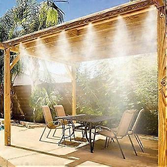 Summer Cooling Low Pressure Outdoor Adjustable Orange Atomizer Set10m