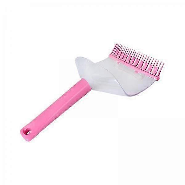 Grooved ABS Fringe Cutting Comb