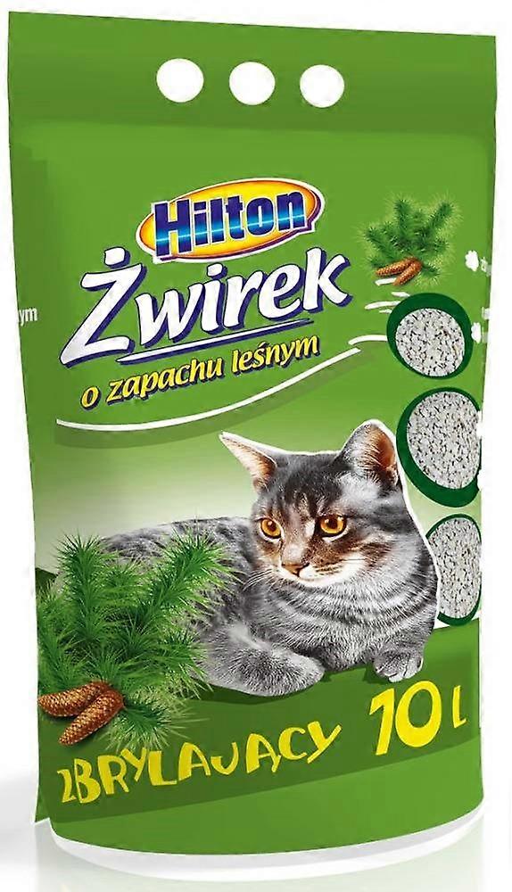 HILTON bentonite clumping forest cat litter - 10 l