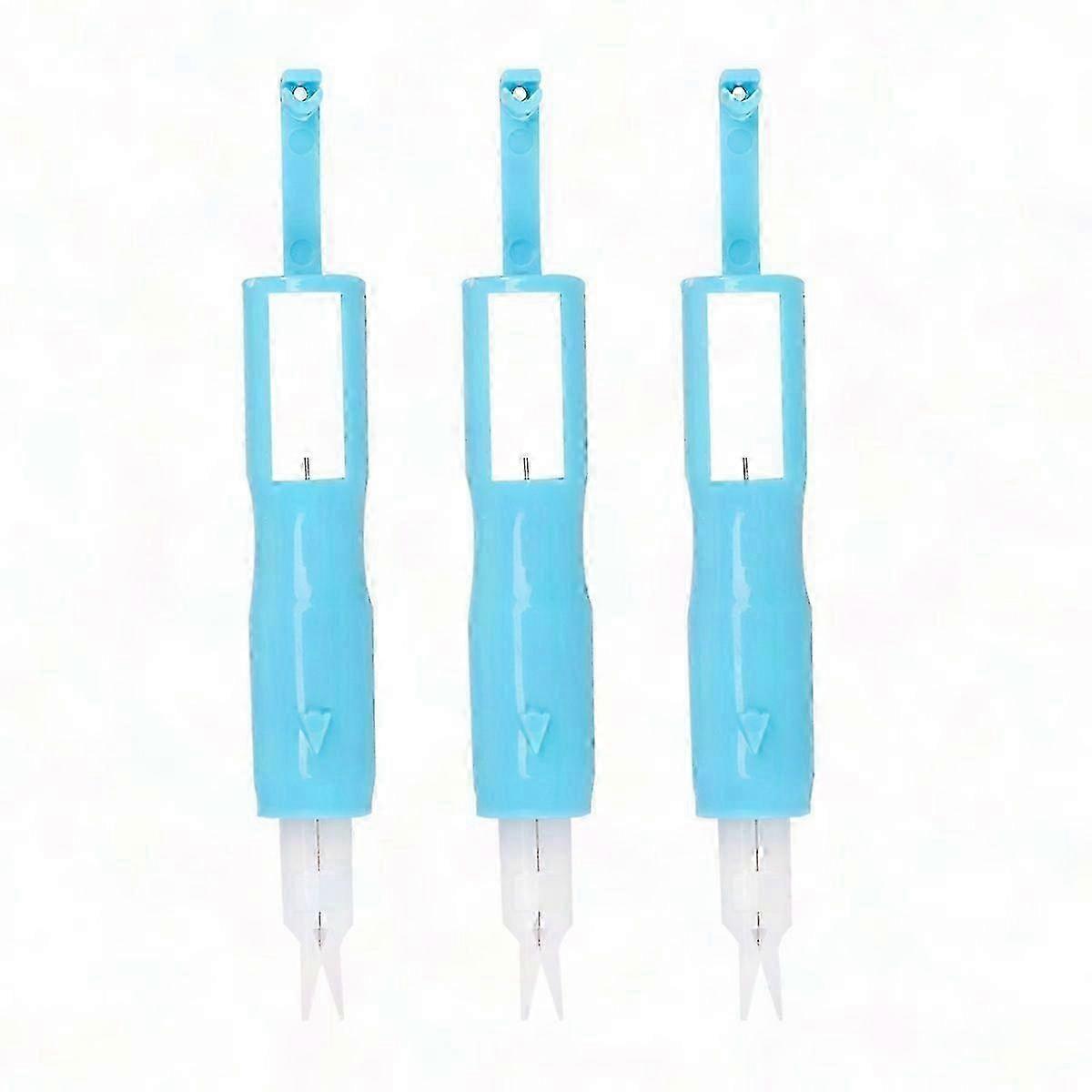 3 PCS Sewing Machine Needle Threader Tool Quick Inserter