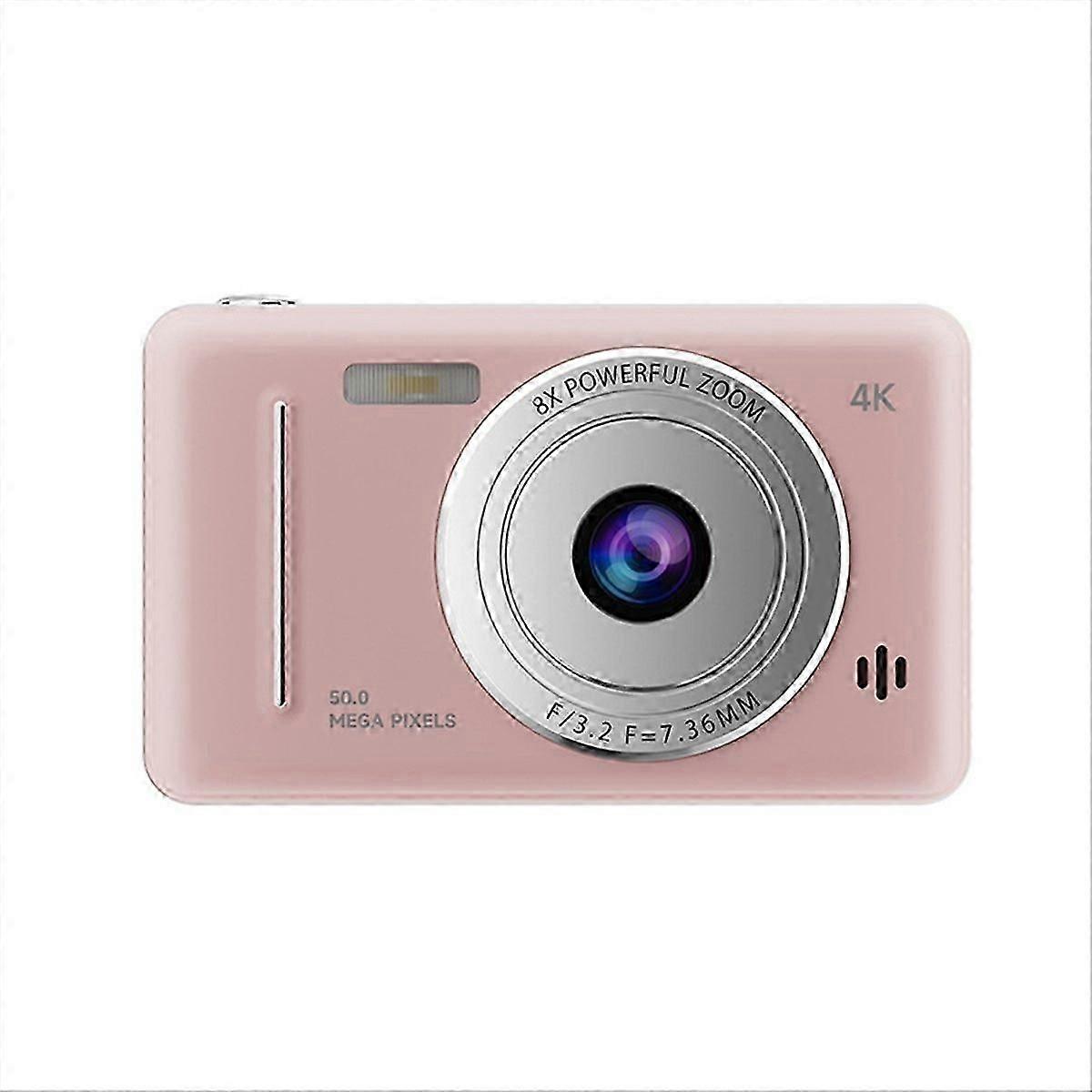 4K Digital Camera Portable Retro CCD Camera Entry-Level Camera Dual Camera Flash 50 Million Pixels A