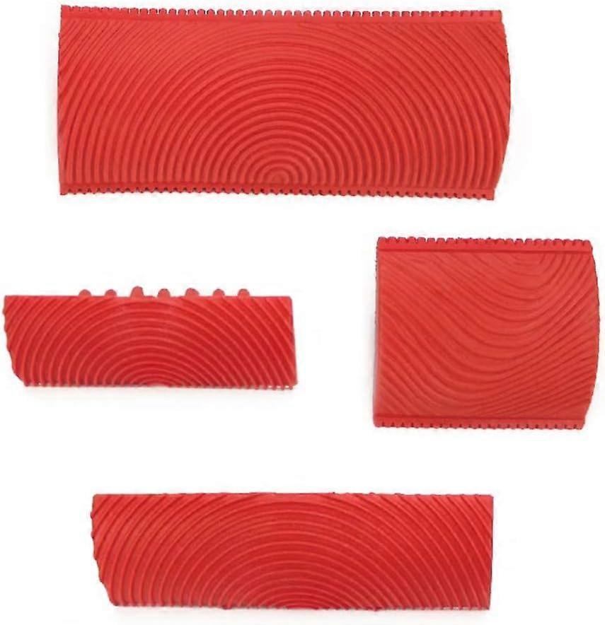 Textured Wood Grain Paint Roller Set