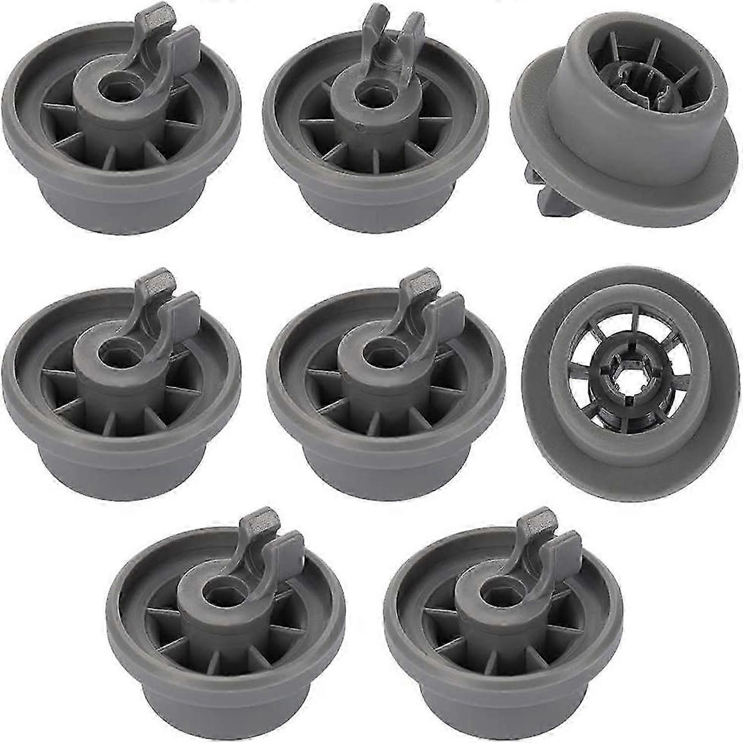 8-Piece Dishwasher Lower Rack Wheel Kit