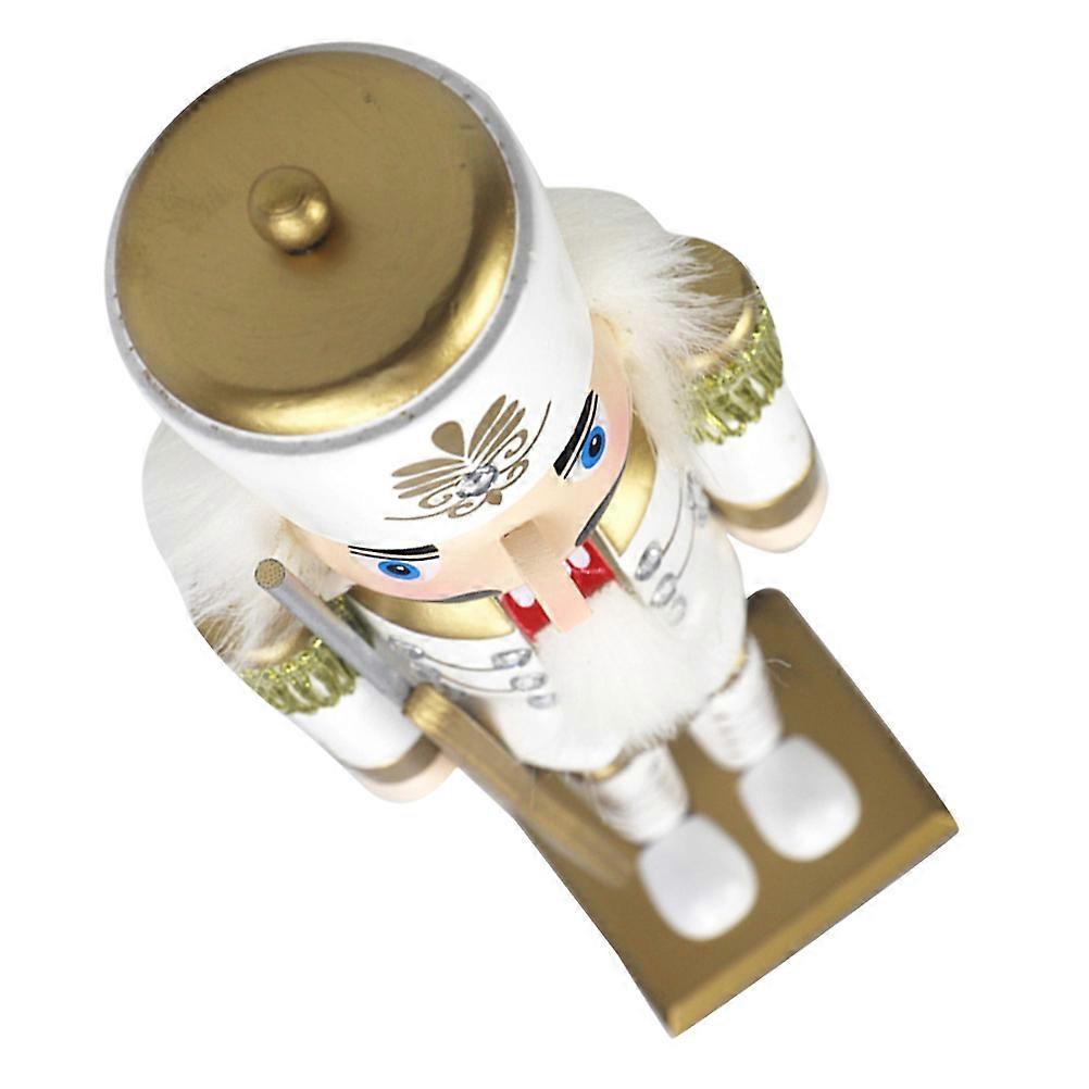 Nutcrackers Christmas Decorations Wooden Nutcracker Puppet compatible with Decor