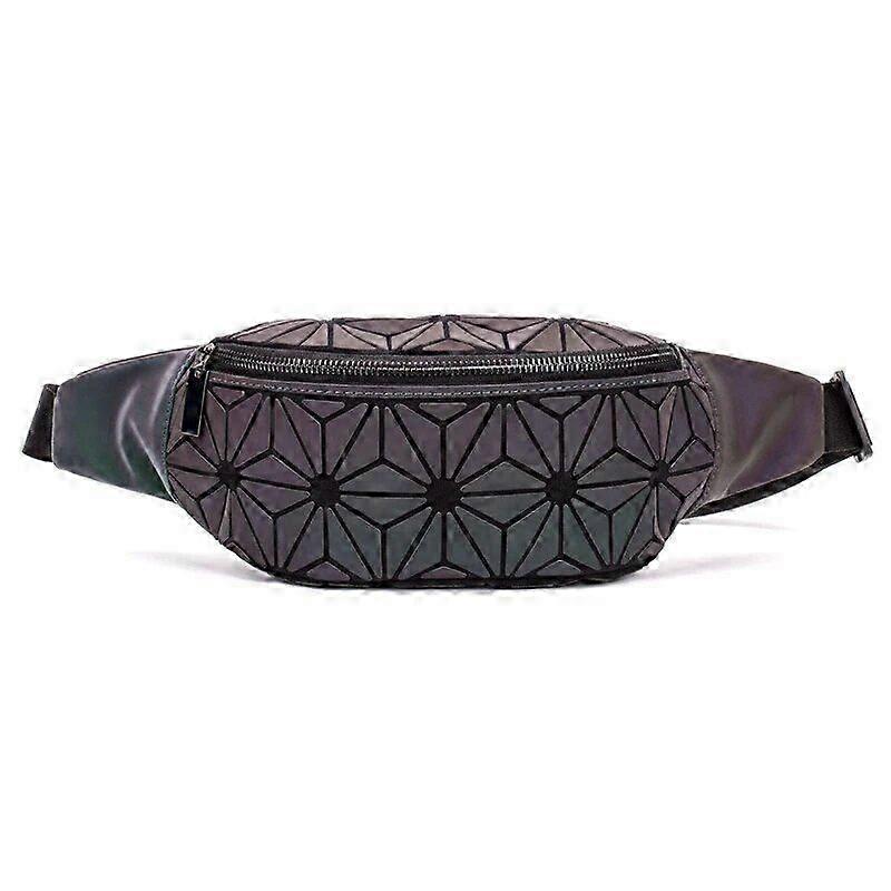 Holographic Luminous Belly Bag