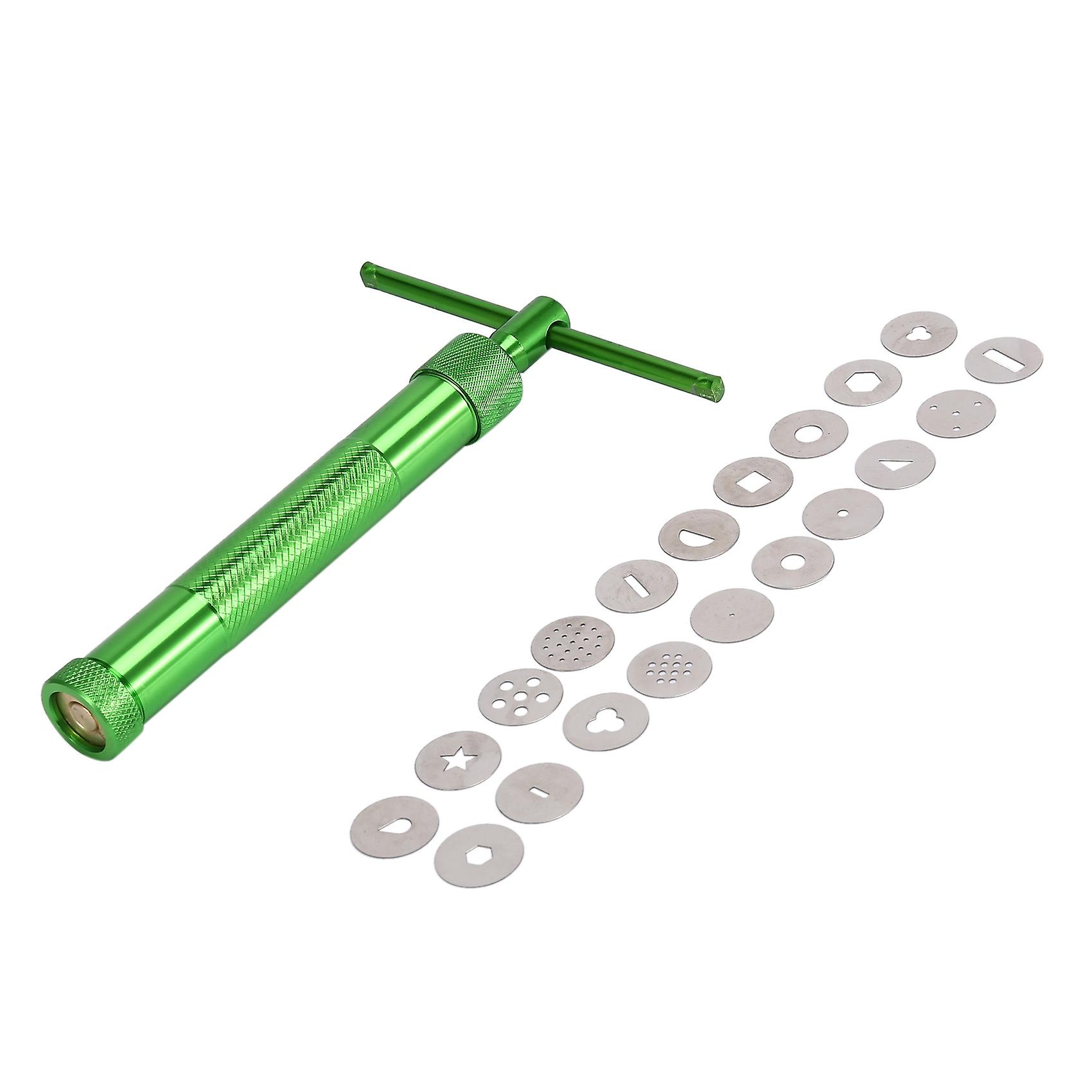 Rotary Press is Suitable for Soft Clay, Handmade DIY Cake Fondant Tool with Squeeze Sheet