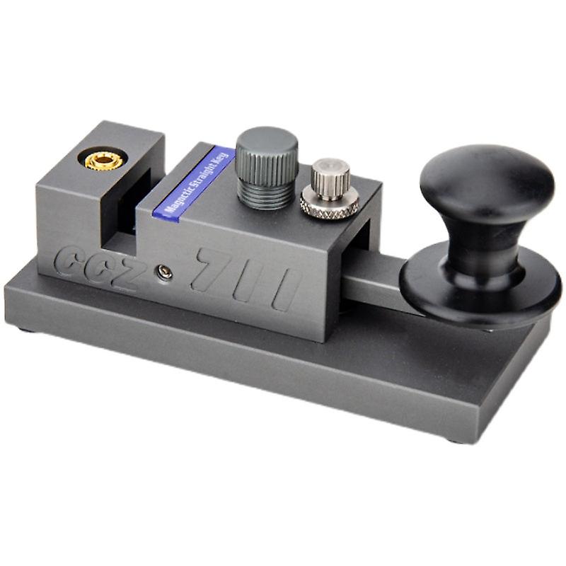 Ccz 711 Second Generation Cw Key Mini Morse Key Magnetic Straight Key Radio Key
