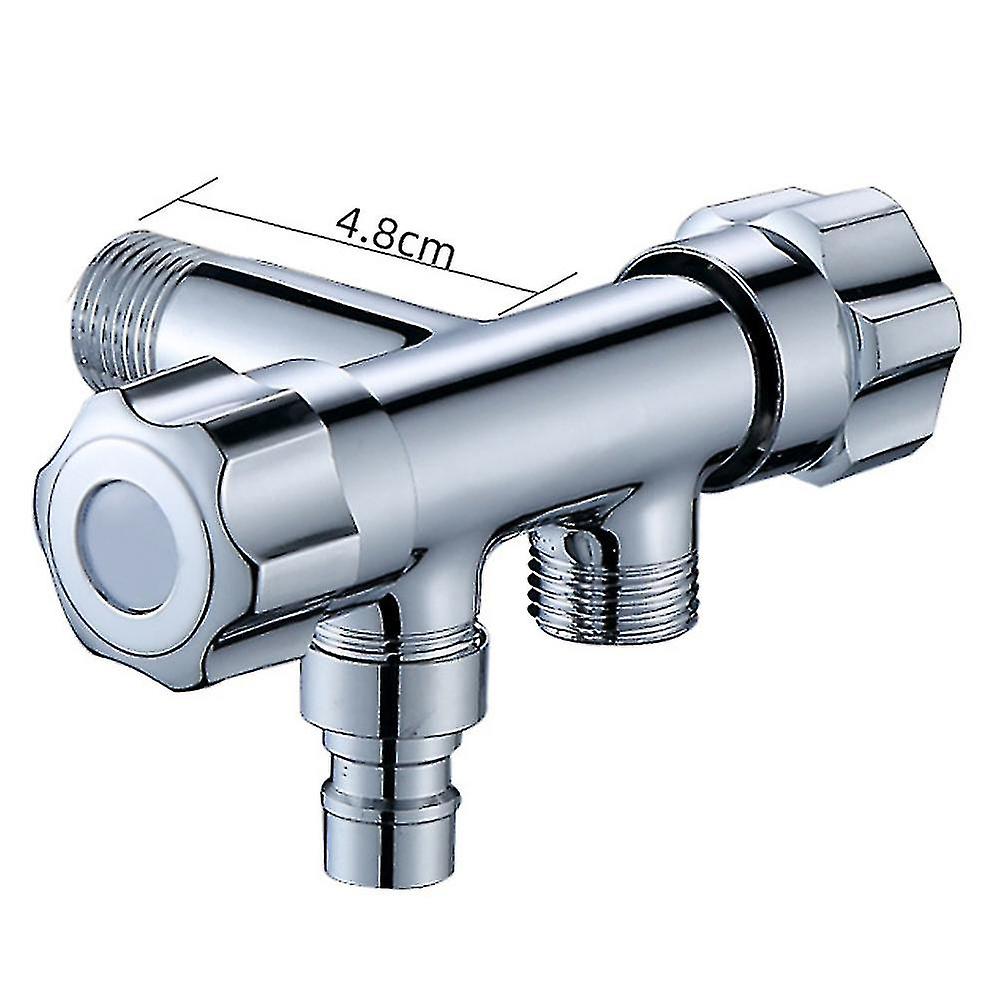 3 Way Triangular Valves One Into Two Out Double Water Angle Multi-function For Home