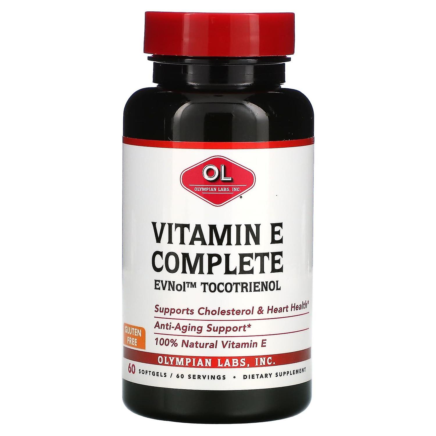 Olympian Labs Inc., Vitamin E Complete, 60 Softgels