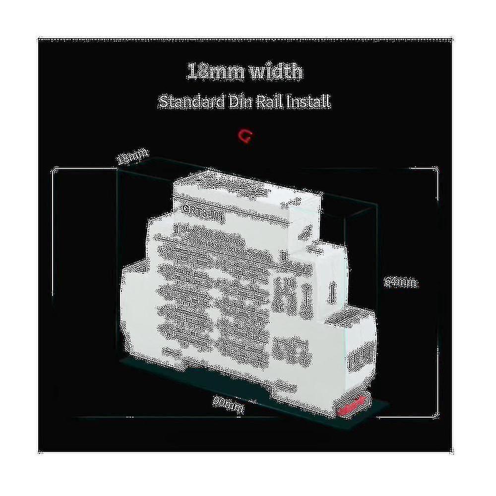 Grt8-m 16a Multifunction Timer Relay On Off Time Delay Relay Adjustable With 10 Function Choices,