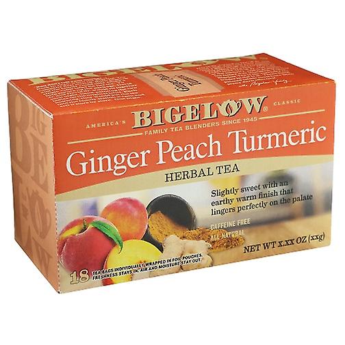 Bigelow Ginger Peach Turmeric Herbal Tea
