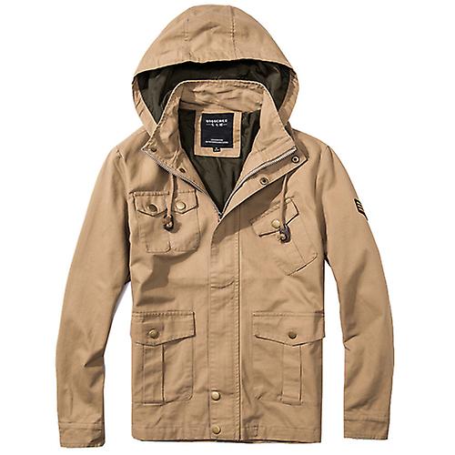 Plus Taille Veste Hommes Printemps Automne Militaire Coupe-Vent Tactique Casu