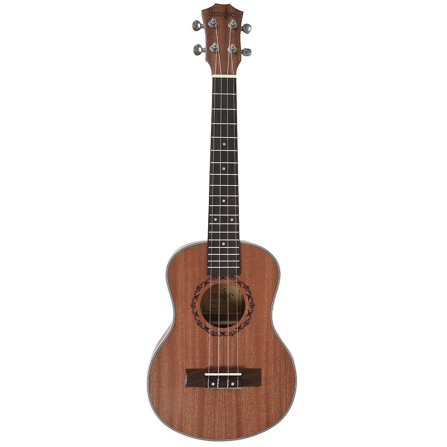 Ténor Acoustique Électrique Ukulélé 26 pouces Guitare 4 cordes Ukulélé Artisanal Wood Guitariste Mahogan