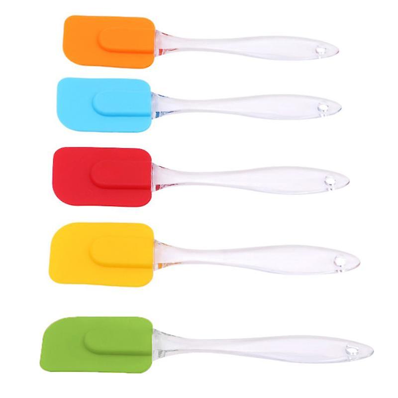 Cake Spatula Non-stick Heat Resistant Silicone Hanging Multipurpose Cake Scraper Baking Tool