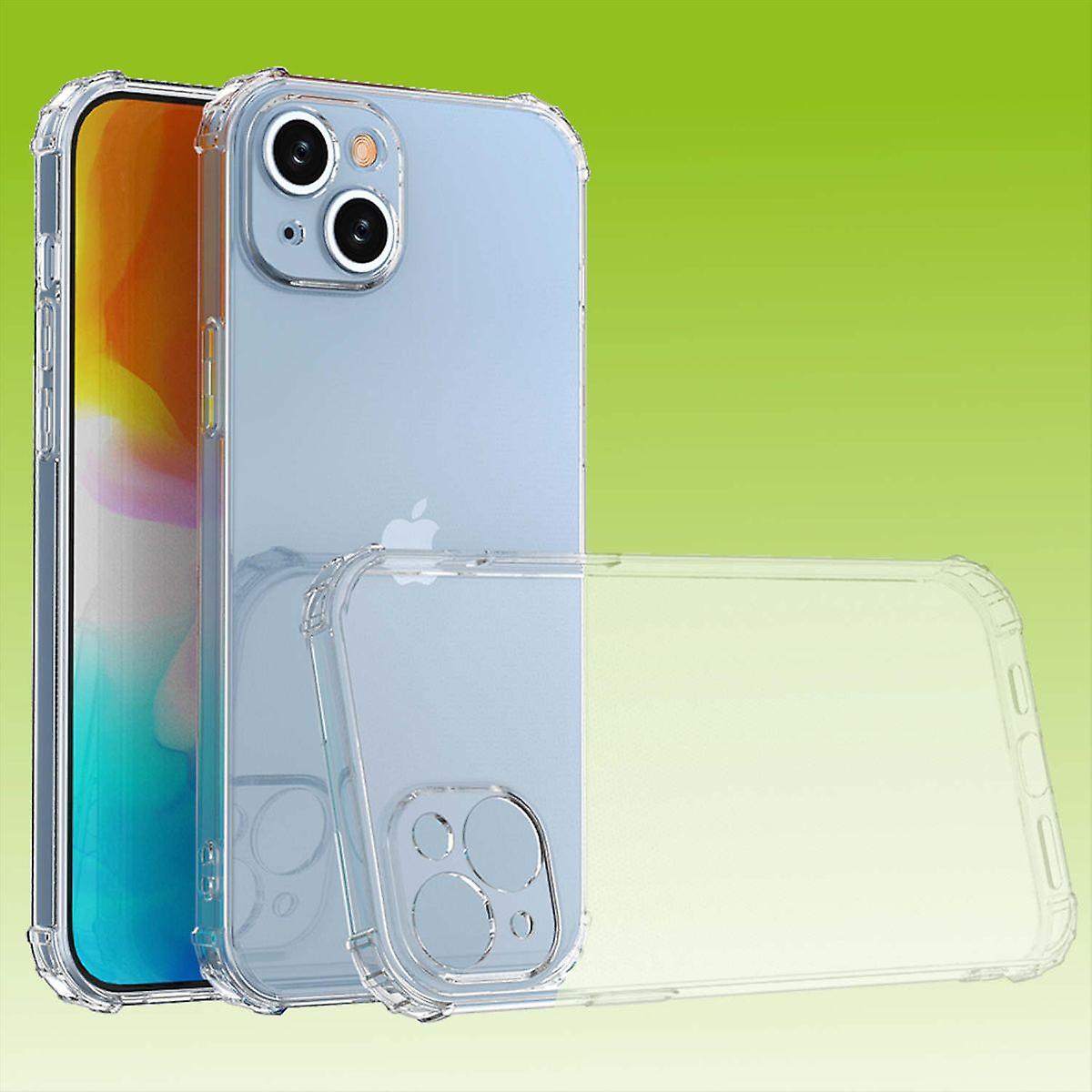 For Apple iPhone 15 Plus Shock TPU Protective Mobile Phone Case Transparent