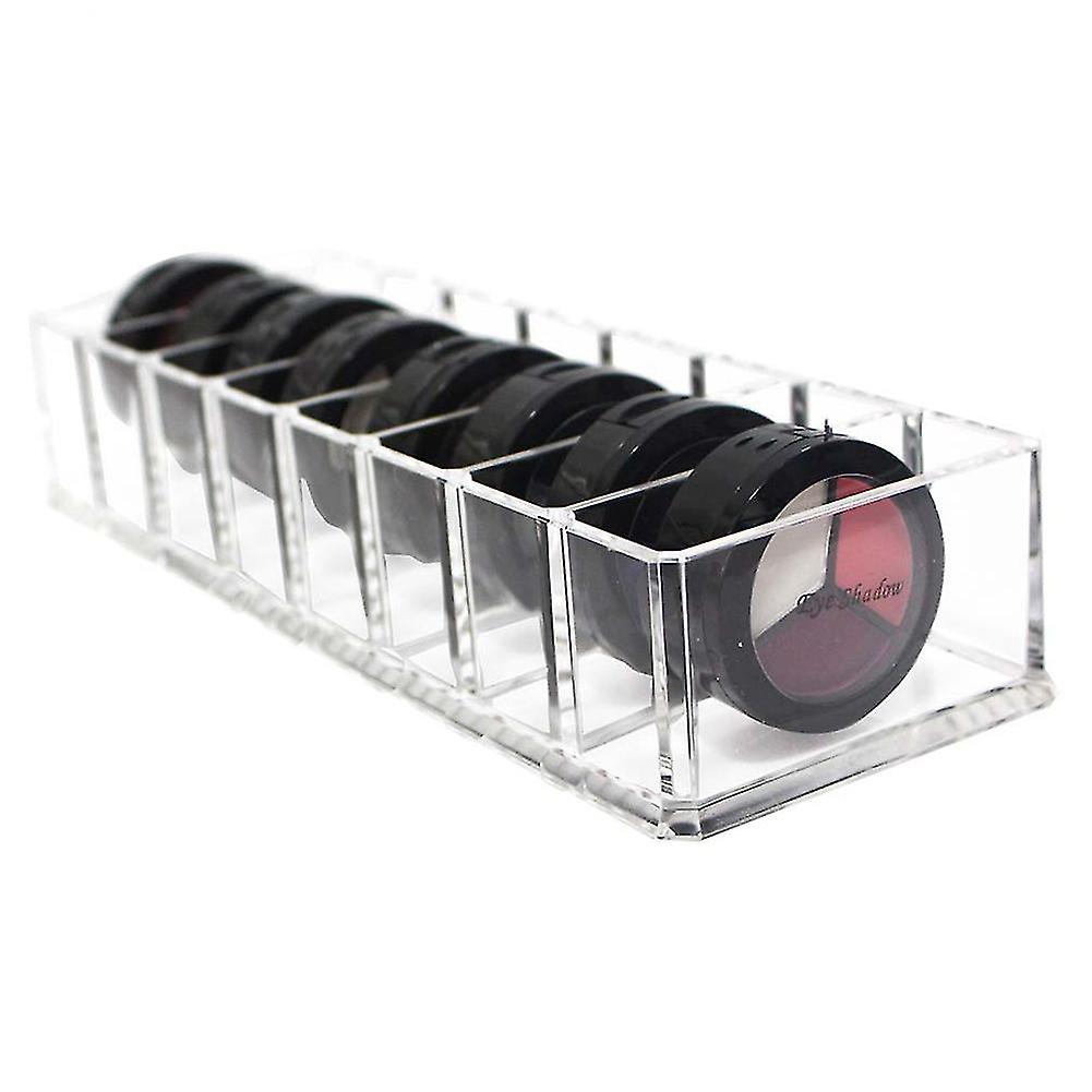 8-Compartment Makeup Organizer for Brushes and Powder