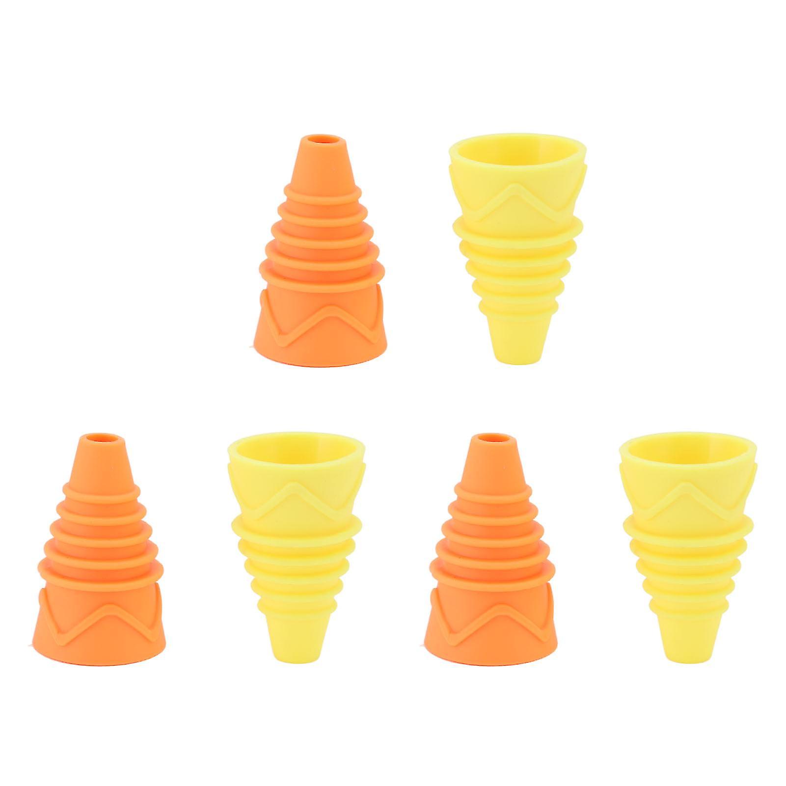 6PCS Fly Trap Funnel Reusable Flexible Silicone Flytrap Funnel Home Garden Kitchen Flytrap for Water Bottles 