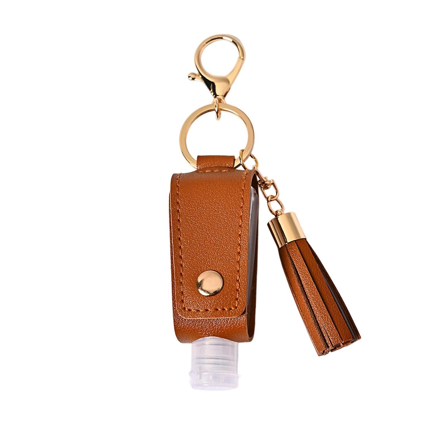 Sanitizer Bottle Keychain Empty Reusable Bottle Stainless Tassel Small Size Store Hand Sanitizer Por