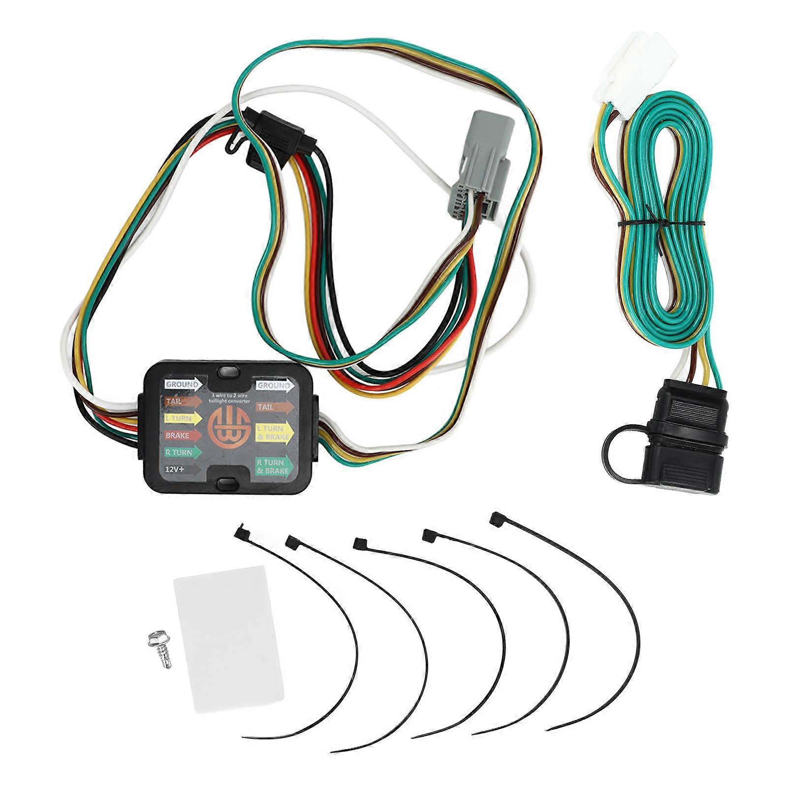 4 Pin Trailer Wiring Harness 56217 Strong Stability Replacement for Highlander 2008‑2019