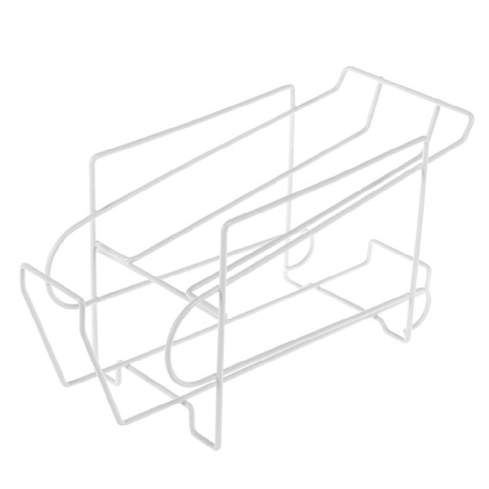 Double-Layer Can Soda Storage Rack Shelf Fridge Organizer Kitchen Drink Holder