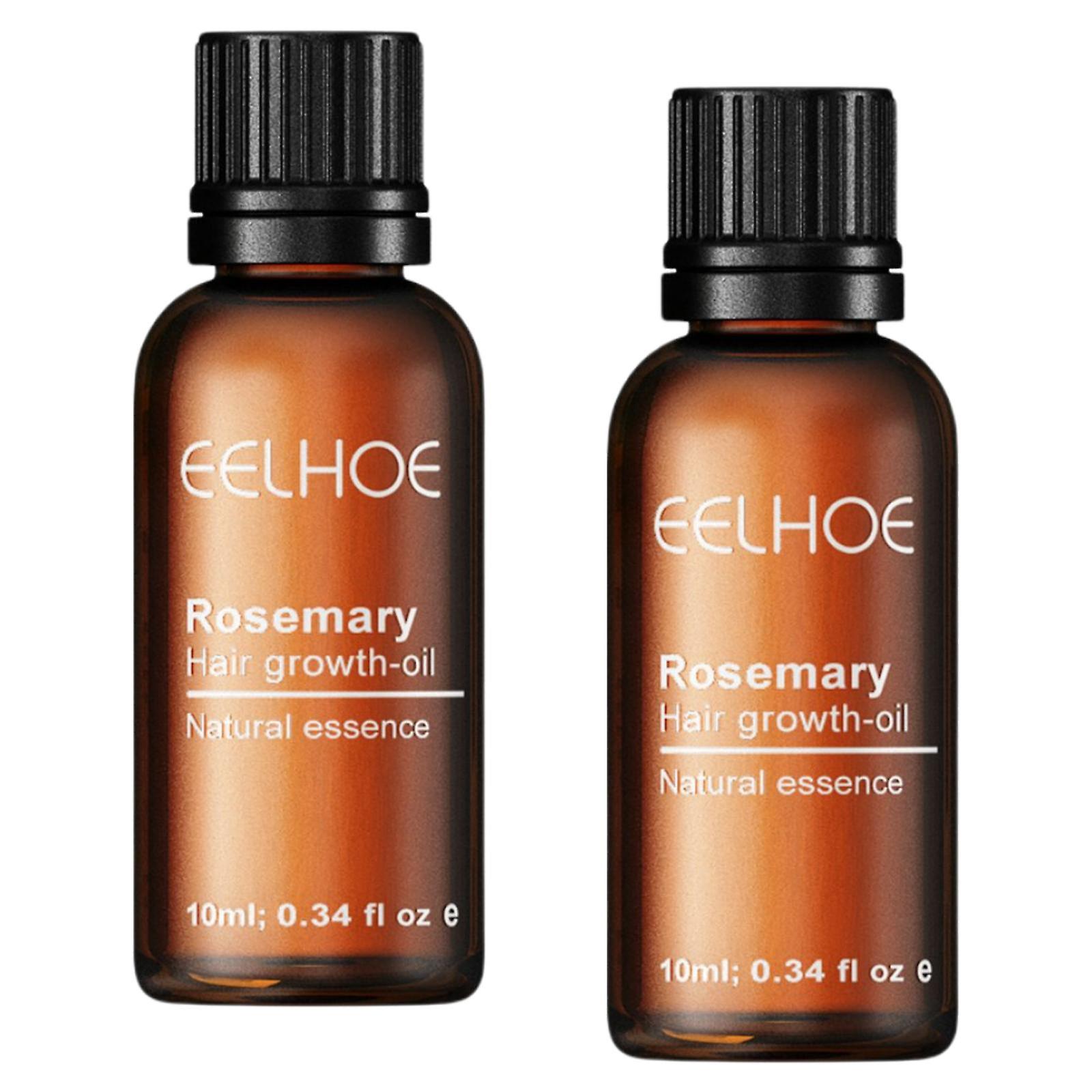 2er-Pack Rosmarin Ätherisches Öl Haarwuchs Aromatherapie Haarpflege Massageöl