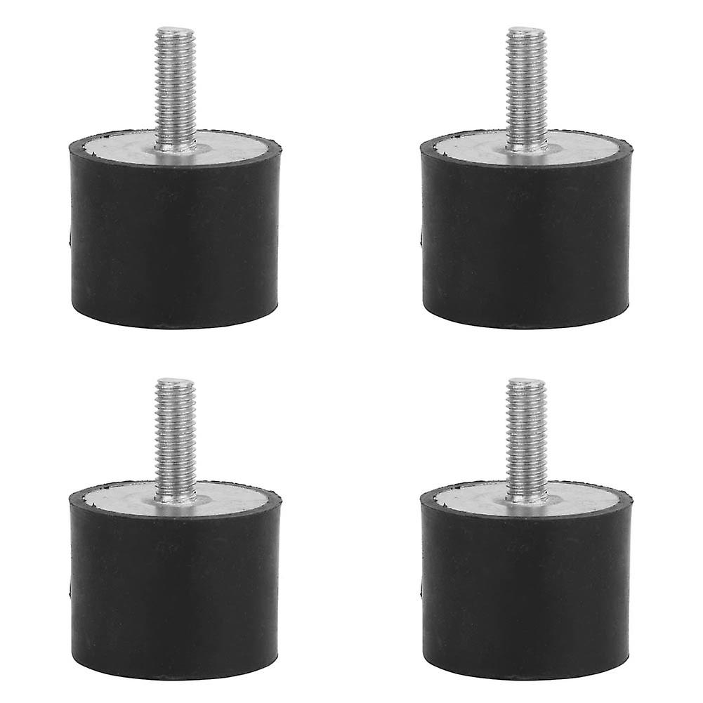 4PCS Anti Vibration Rubber Bobbin Mount Isolator VE40x30 M8x23 Shock Absorber for Machinery Equipment Engine Vibration Reduction