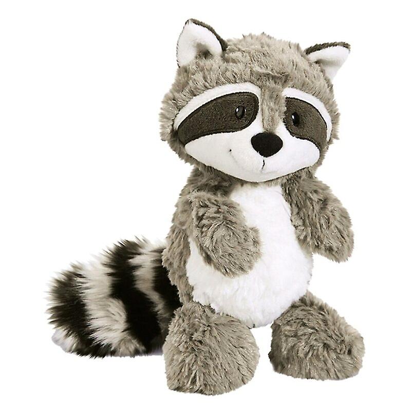 Mascot Toy Raccoon Plush Doll Sleeping Doll Mini Size for Children Room Cuddle Pillow Sofa Bedroom Claw Machine Supplies Dexterity Games