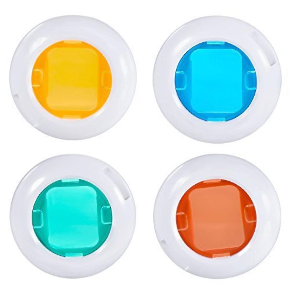 Close-up Lens Color Filter 4pcs/set Instant Film Cameras Photographic (1 Set, Color)