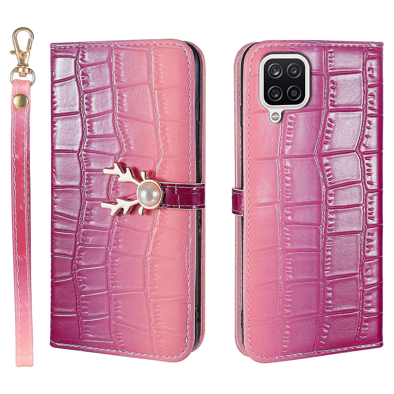 For Samsung Galaxy A12 Phone Case With Strap
