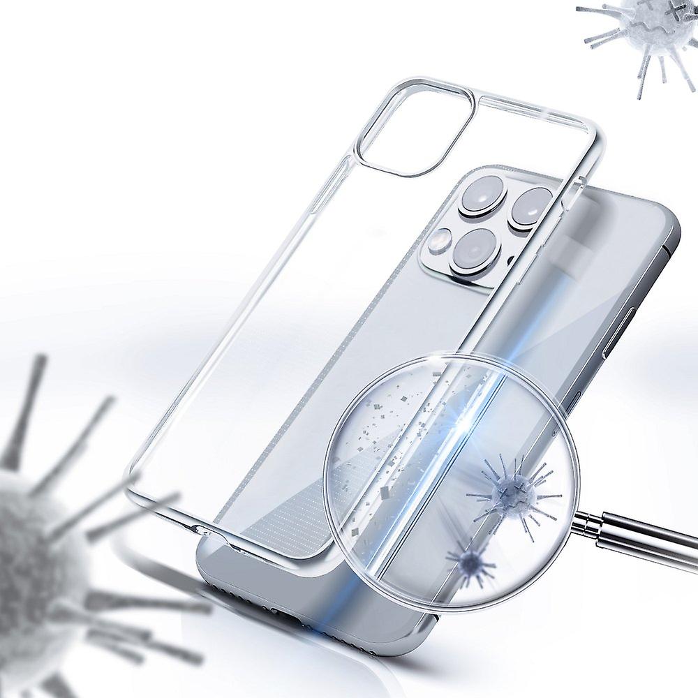 Forcell antibacterial case for IPHONE 12 / 12 PRO - transparent