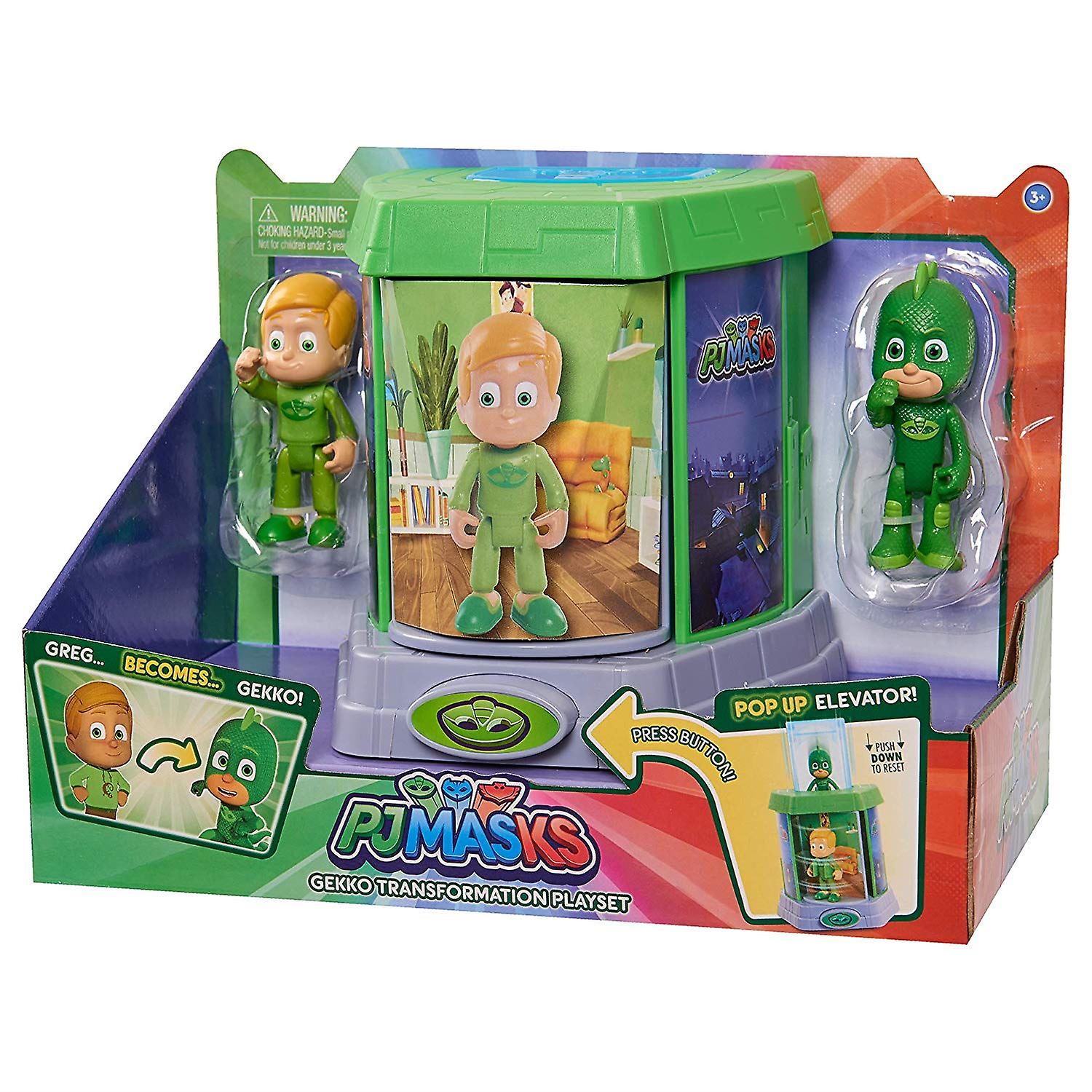PJ MASKS Transforming Figures Playset - GEKKO