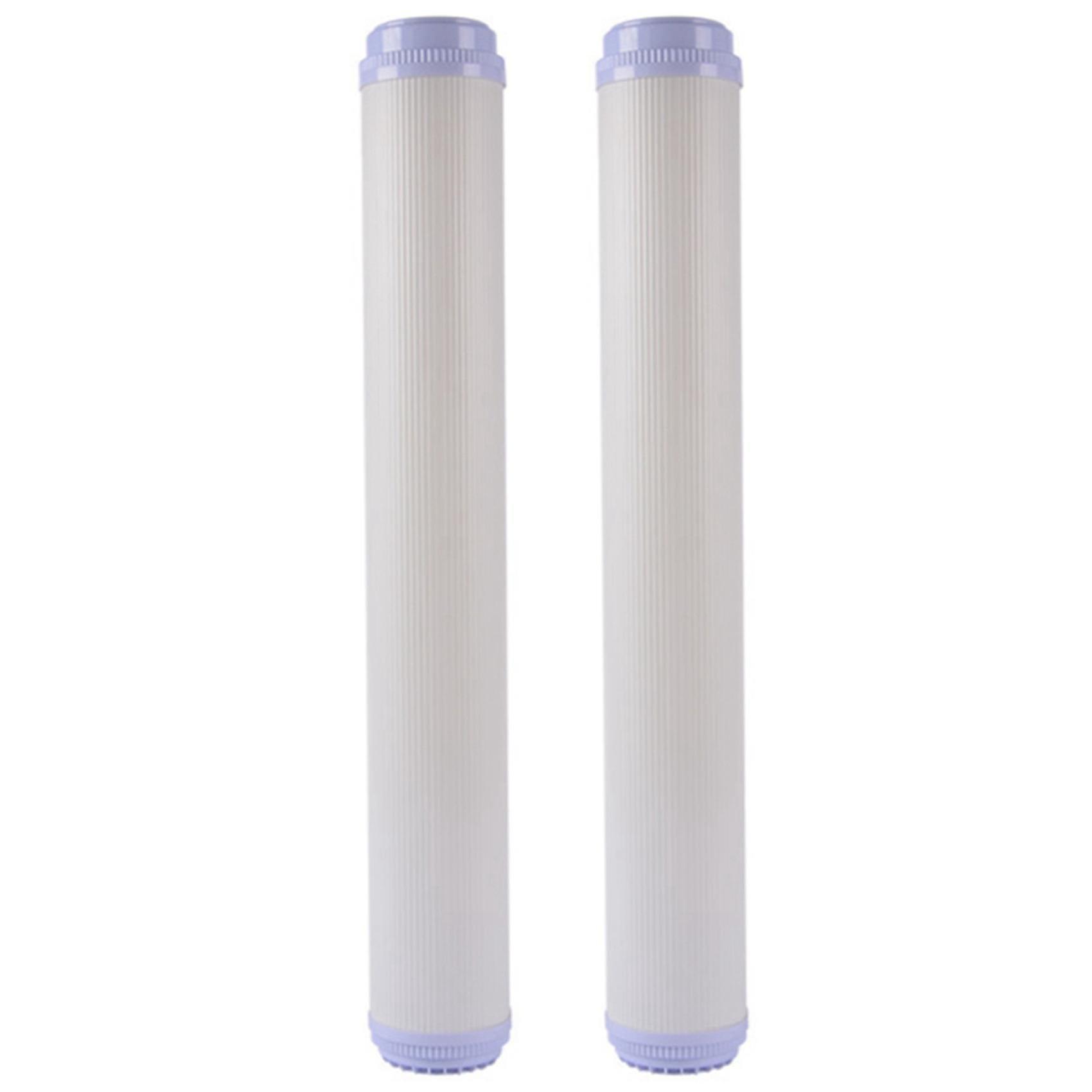 2x 20 Inch Ultrafiltration Uf Membrane Filter Elements Flat Mouth Universal Water Purifier Filter E