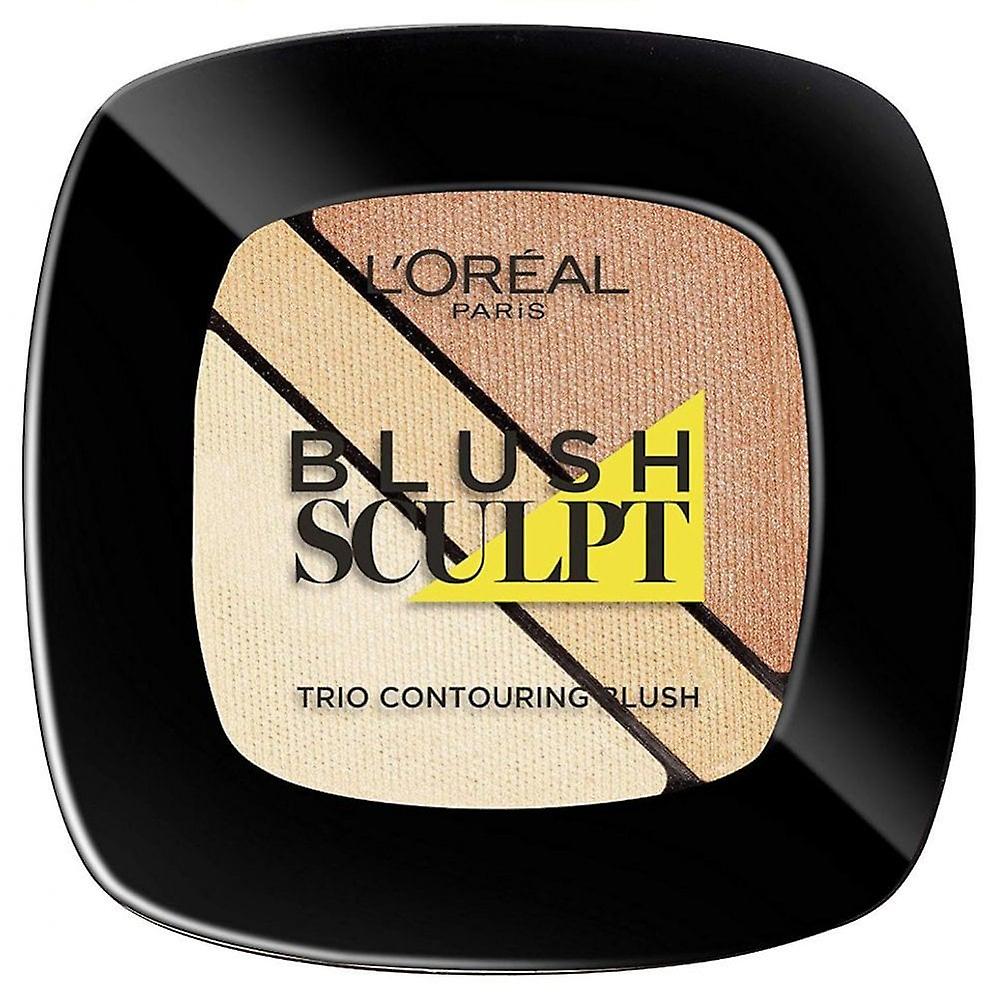 L'Oreal Blush Sculpt Trio Contouring Blush - 101 Soft Sand