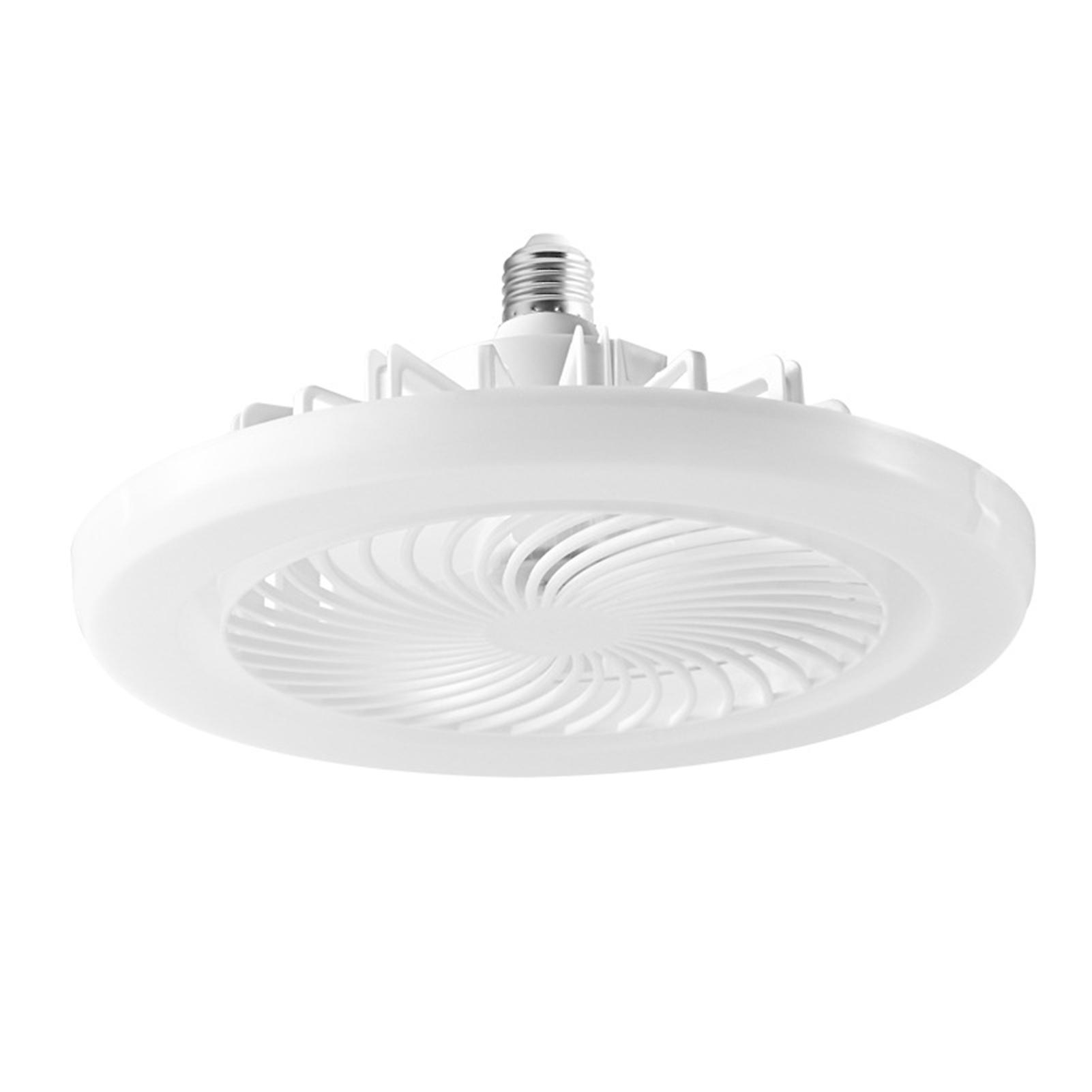 LED Ceiling Fan Light with E27 Screw Adjustables Modes Airs Cooler for Home Dining Room