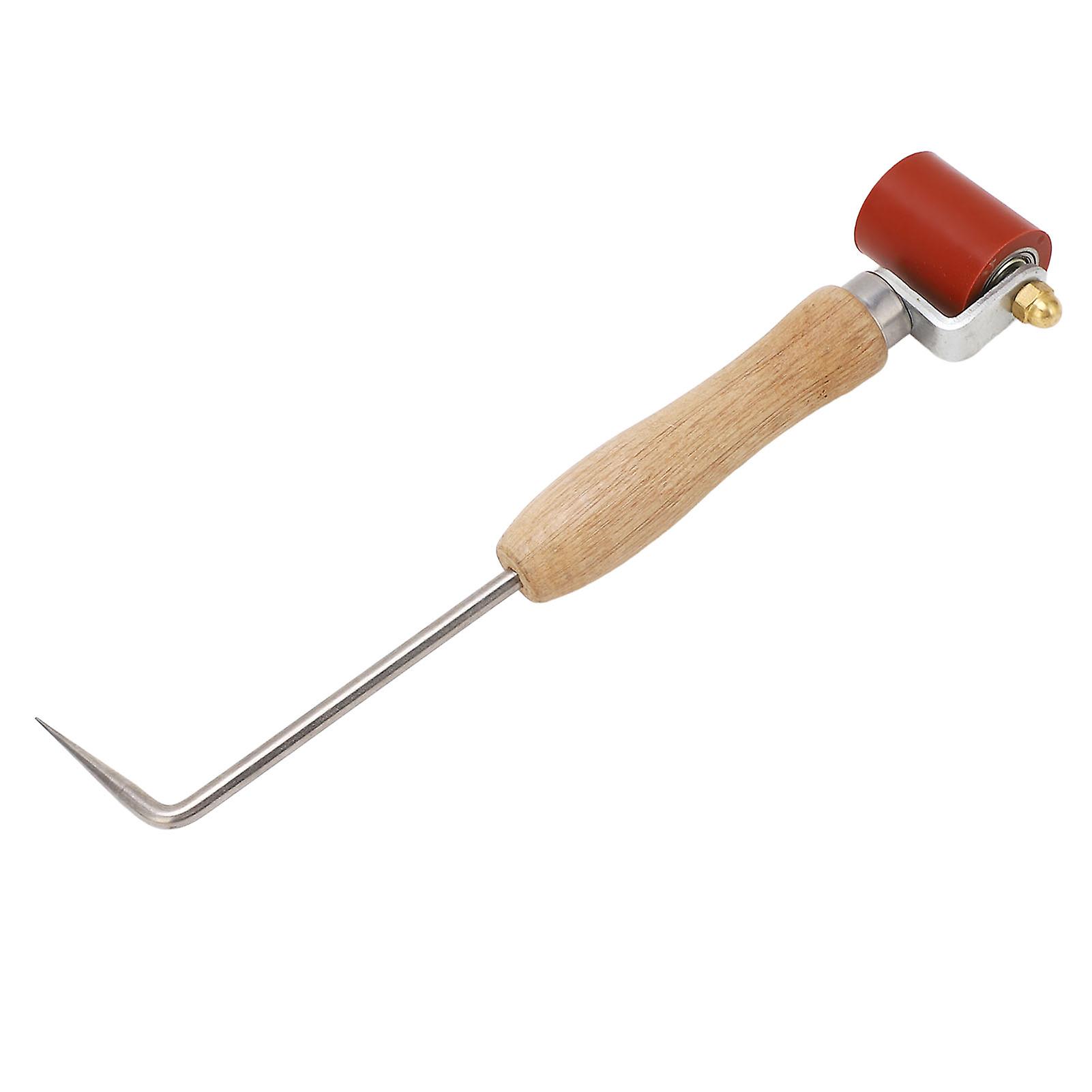 Flat Seam Roller,260℃ High Temperature Resistant Silicone Sewing Seam Roller,32mm Dismeter 40mm Width Press Edge Roller with Knitting