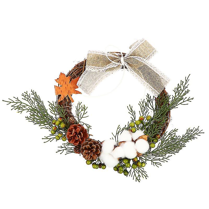 1pcs Christmas Floral Wreath