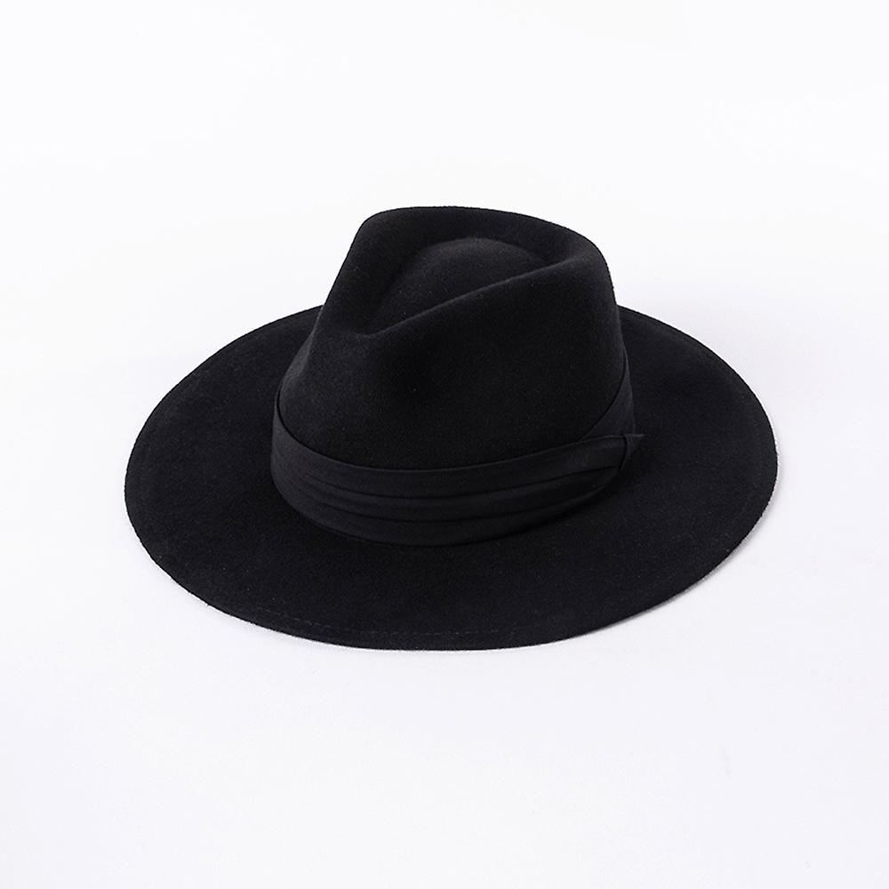 100% Soft Wool Fedora Hat Autumn Winter Fashion Trilby Hats Panama
