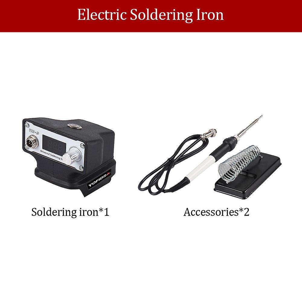 480 Digital Electric Soldering Iron Kit For Makita 18v Battery Temperature Adjustable Lead Free Pencil Tip Fast Heating Tool