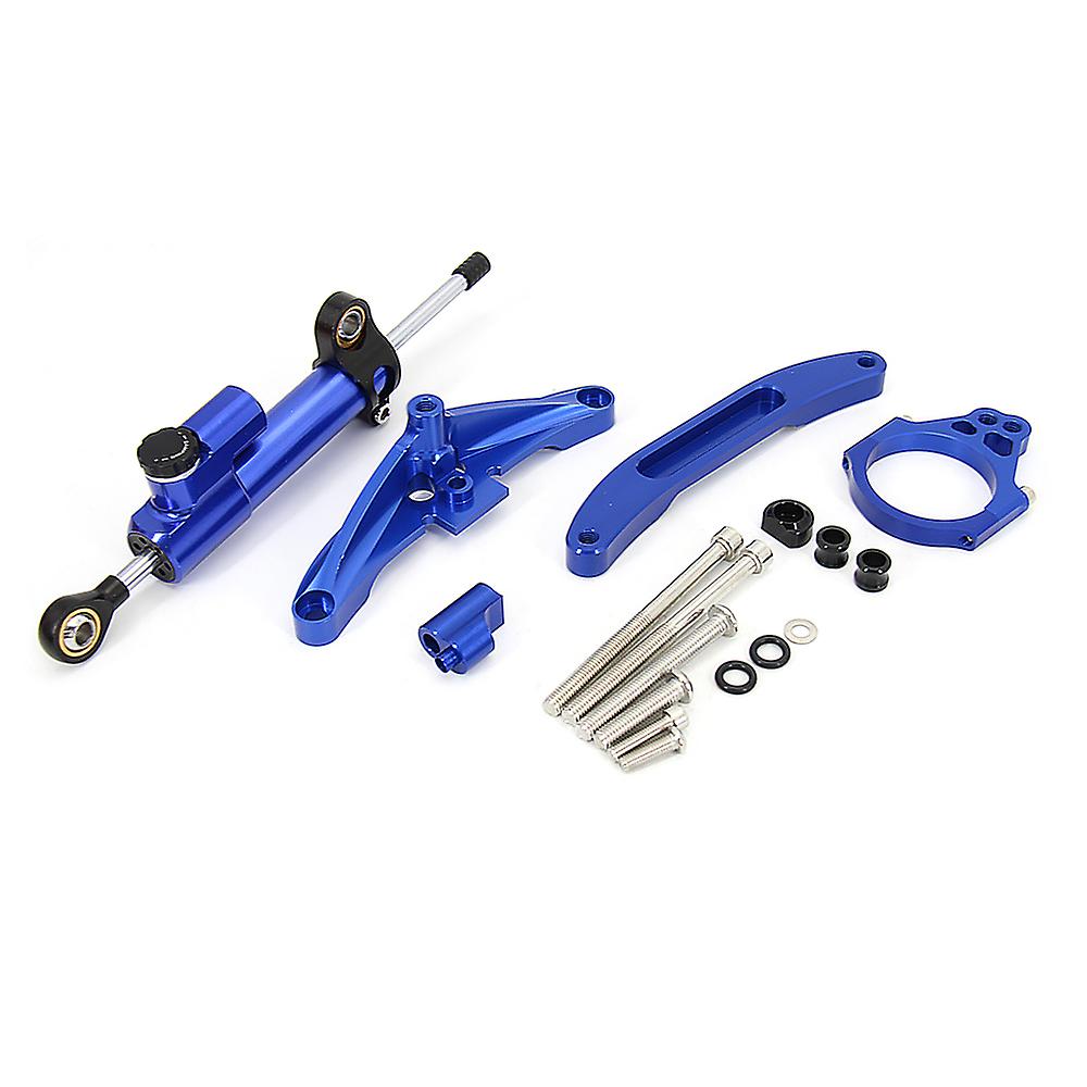 Stabilizer Linear Dampers Mounting Support For Yamaha Fz1 Fazer 2006 - 2015 Motorcycle Cnc Aluminum Steering Damper Bracket Set